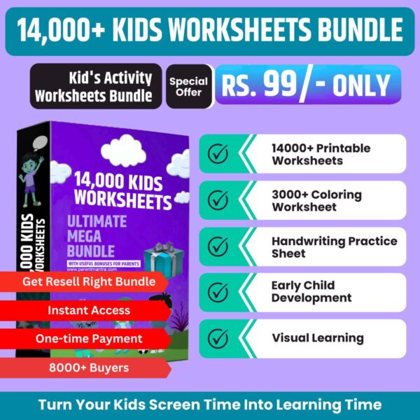 Kids Worksheet Bundle