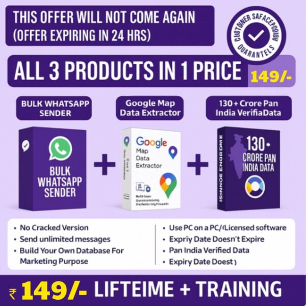 For Digital Marketing Toolkit (3-in-1 Combo Offer)