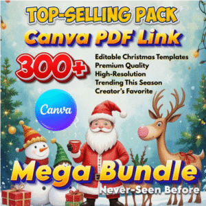 Christmas Canva Video Template Bundle